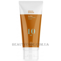 JULIETTE ARMAND Face And Body Cream SPF10 - Сонцезахисне молочко для обличчя та тіла SPF10