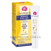 DERMACOL Face Care Eye Gold Gel - Гель для повік проти темних кіл під очима