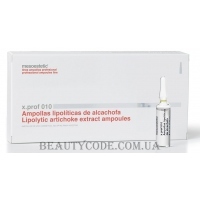 MESOESTETIC x.prof 010 Lipolytic artichoke extract ampoules - Екстракт артишоку з ліполітичною дією