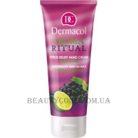 DERMACOL Body Aroma Ritual Anti-Stress Hand Cream - Крем для рук пом'якшуючий "Виноград та лайм"