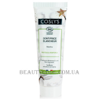 COSLYS Toothpaste Whiteness & Care - Відбілююча зубна паста з м'ятним ароматом