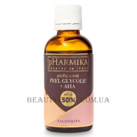 PHARMIKA Glycolic Peel + AHA + Multivitamins 50% - Гліколевий пілінг + АНА + мультивітаміни