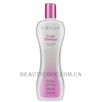 BIOSILK Color Therapy Cool Blonde Shampoo - Безсульфатний шампунь для захисту кольору "Холодний блонд"