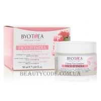 BYOTHEA Sensitive Skin Soothing Face Cream Barbary Fig Oil - Заспокійливий крем для обличчя з опунцією для чутливої ​​шкіри