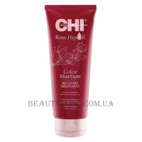 CHI Rose Hip Oil Color Nurture Recovery Treatment - Відновлююча маска для фарбованого волосся з маслом троянди
