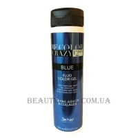 BE HAIR Be Color Crazy Color Blue - Тонуючий гель для волосся "Синій"