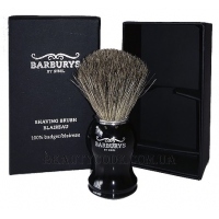 BARBURYS Shaving Brush "Grey Silhouette" - Щітка для гоління "Grey Silhouette"