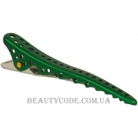 Y.S.PARK Shark Clip Green Metal - Затискач для волосся, зелений металік