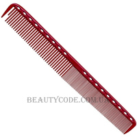 Y.S.PARK Cutting Combs YS-335 Red - Гребінець для довгого волосся, червоний