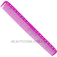 Y.S.PARK Cutting Combs YS-336 Pink - Гребінець для стрижки волосся середньої довжини, рожевий