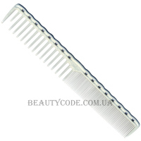 Y.S.PARK Cutting Combs YS-332 White - Гребінець для стрижки волосся середньої довжини, білий
