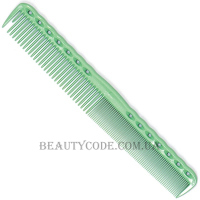Y.S.PARK Cutting Combs YS-334 Mint Green - Гребінець для стрижки короткого волосся, м'ятно-зелений