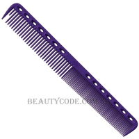 Y.S.PARK Cutting Combs YS-339 Purple - Гребінець для стрижки короткого волосся, фіолетовий