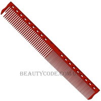Y.S.PARK G-45 Guide Comb Red - Гребінець для стрижки навчальний з розміткою, червоний