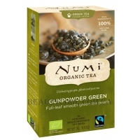 NUMI Organic Tea Gunpowder Green - Зелений чай "Ганпаудер", пакетований