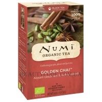 NUMI Organic Tea Golden Chai - Чорний чай "Золотий чай", пакетований
