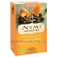 NUMI Organic Tea Orange Spice - Білий чай "Пряний апельсин", пакетований