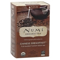 NUMI Organic Tea Chinese Breakfast - Чорний чай "Китайський сніданок", пакетований
