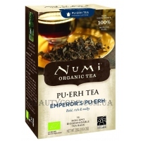 NUMI Organic Tea Emperor's Pu-erh - Чорний чай "Пуер імператора", пакетований