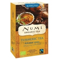 NUMI Organic Tea Herbal Teasan "Golden Tonic" - Трав'яний тизан "Золотий тонік", пакетований