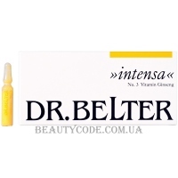 DR. BELTER Intensa Ampoule №3 Vitamin-Ginseng - Концентрат №3 "Вітамін-женьшень"