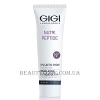 GIGI Nutri-Peptide 10% Lactic Cream - Пептидний крем з 10% молочною кислотою