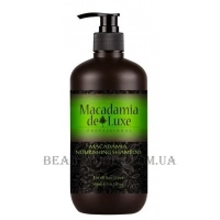 DE LUXE Macadamia Nourishing Shampoo - Поживний шампунь для волосся з олією макадамії