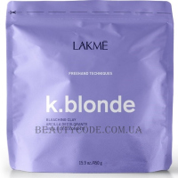 LAKME K.Blonde Bleaching Clay - Освітлююча глина