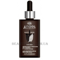 ANGEL Professional Black Angel Hair Regrowth Serium - Сироватка для росту волосся з екстрактом перили