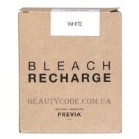 PREVIA Natural Haircare Dust Free Powder Bleach - Біла безпилова пудра, що освітлює (запаска)
