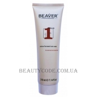 BEAVER Hydro Active Ferment Hair Mask - Зволожуюча експрес-маска для сухого та неслухняного волосся