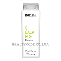 FRAMESI Morphosis Balance Shampoo - Шампунь для жирної шкіри голови, при себореї