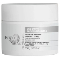BRILACE Marina Blue Massage Cream for Face and Body - Масажний крем для обличчя та тіла