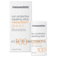 MESOESTETIC Mesoprotech Sun Protective Repairing Stick SPF-100+ - Сонцезахисний стік для чутливих зон
