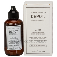 DEPOT 205 Invigorating Hair Treatment - Зміцнюючий комплекс проти випадіння