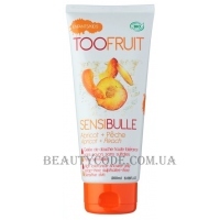 TOOFRUIT Sensibulle Apricot Peach Shower Jelly - Гель для душу "Абрикос та персик"