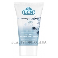 LCN Urea 40% Chapped Skin Cream - Поживний крем для грубої шкіри ніг з 40% сечовини