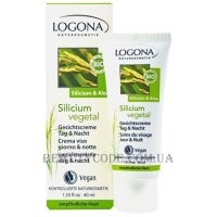 LOGONA Silicium Cream - Біо-крем для обличчя з кремнієм 24 год "Захист для чутливої ​​шкіри"