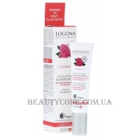 LOGONA Organic Rose Eye Cream - Крем для шкіри навколо очей "Троянда та алое"