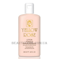 YELLOW ROSE Lotion Tonique Rafraichissante - Освіжаючий тонік для сухої та нормальної шкіри