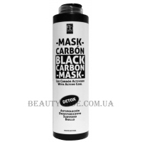 BELKOS BELLEZA Carbon Black Mask - Маска для волосся з вугіллям "Детокс"