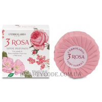 L'ERBOLARIO 3 Rosa Sapone Profumato - Запашне мило "Три троянди"