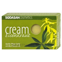 SODASAN Cream Verbena Soap - Органічне крем-мило для обличчя з оліями ши та вербени