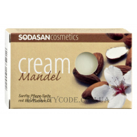 SODASAN Cream Almond Soap - Органічне мило-крем для обличчя з оліями ши та мигдалю