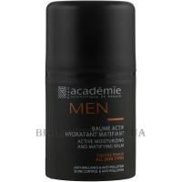 ACADEMIE Men Baume Actif Hydratant Matifiant - Матуючий зволожуючий активний чоловічий бальзам