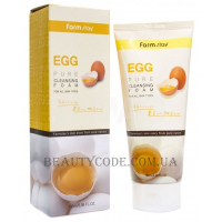 FARMSTAY Pure Cleansing Foam Egg - Яєчна пінка для вмивання