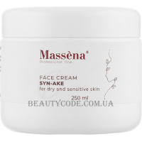 MASSENA Face Cream Syn-Ake - Крем для сухої та чутливої ​​шкіри обличчя