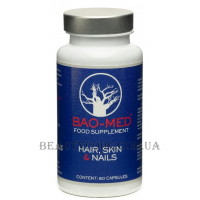 MEDICEUTICALS Bao-Med Food Supplement Hair Skin & Nails - Біологічно активна добавка для покращення стану волосся, шкіри та нігтів