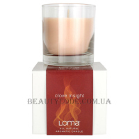 LOMA Candle Clove Insight - Ароматизована свічка з ароматом гвоздики "Прозорливість"