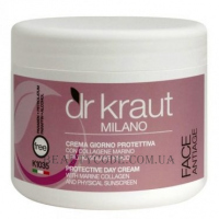 DR KRAUT Protective Day Cream with Physical Sunscreen - Денний захисний крем з морським колагеном та фізичним фактором захисту